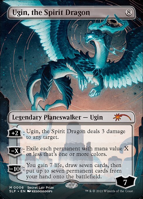 Ugin, the Spirit Dragon (Secret Lair Showdown)